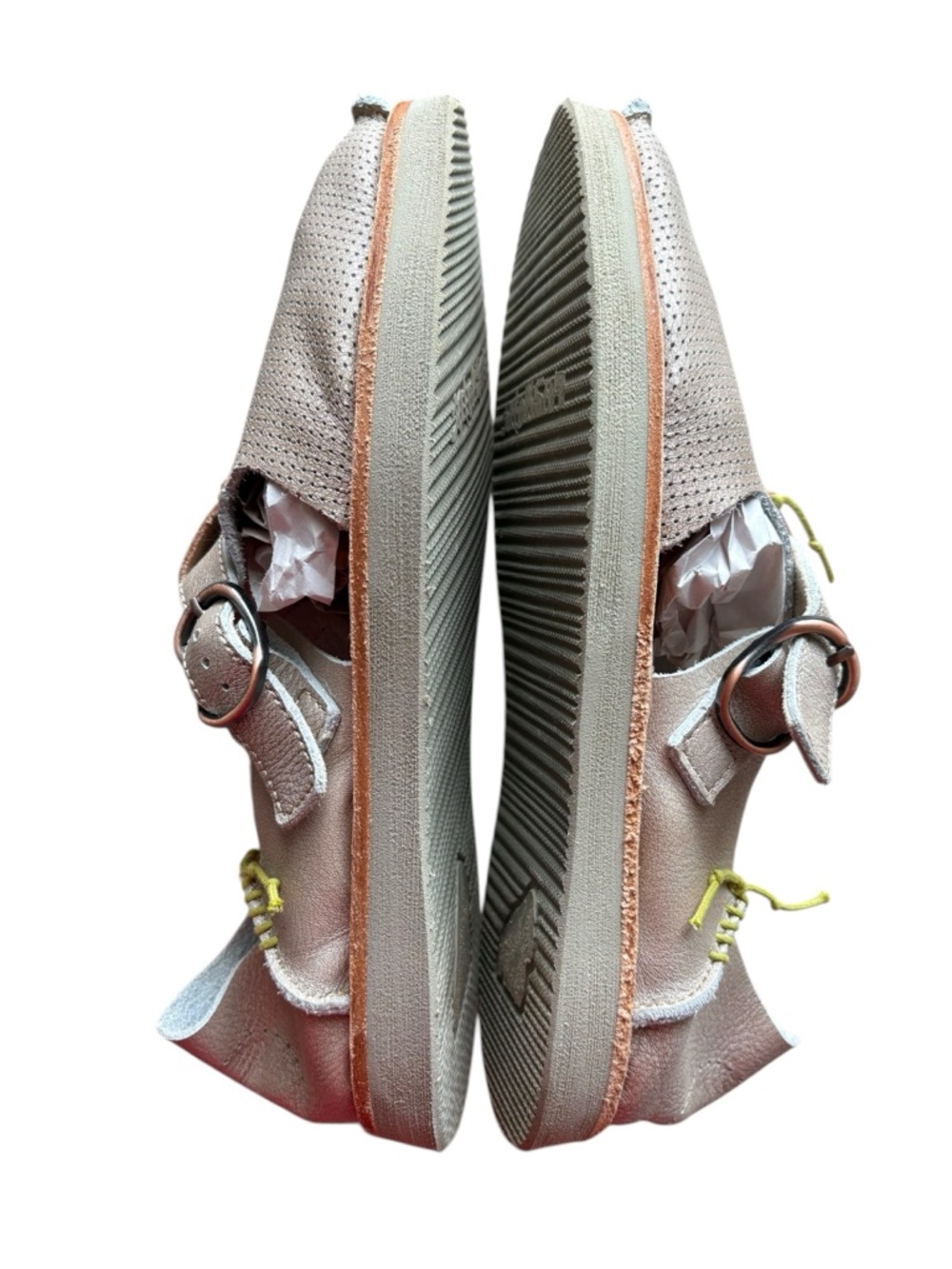 Satorisan Benirras Slip-on Sandal/Sneaker in beige metallic beige size 42/US10 - Picture 6 of 8